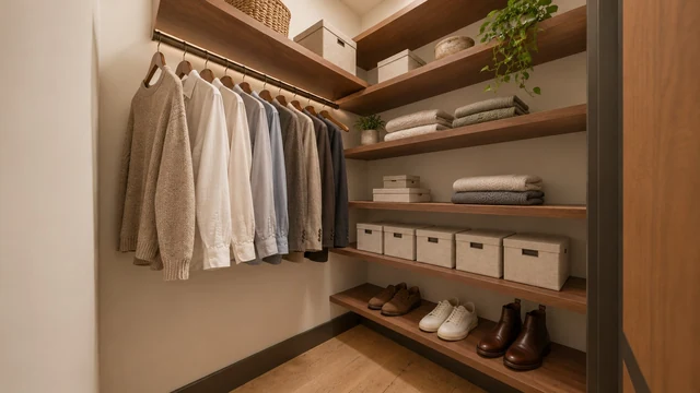 Interior · Primary Closet West