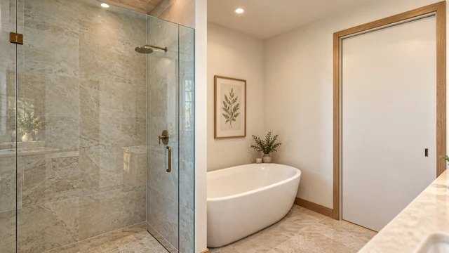 Interior · Master Bath Shower Pass