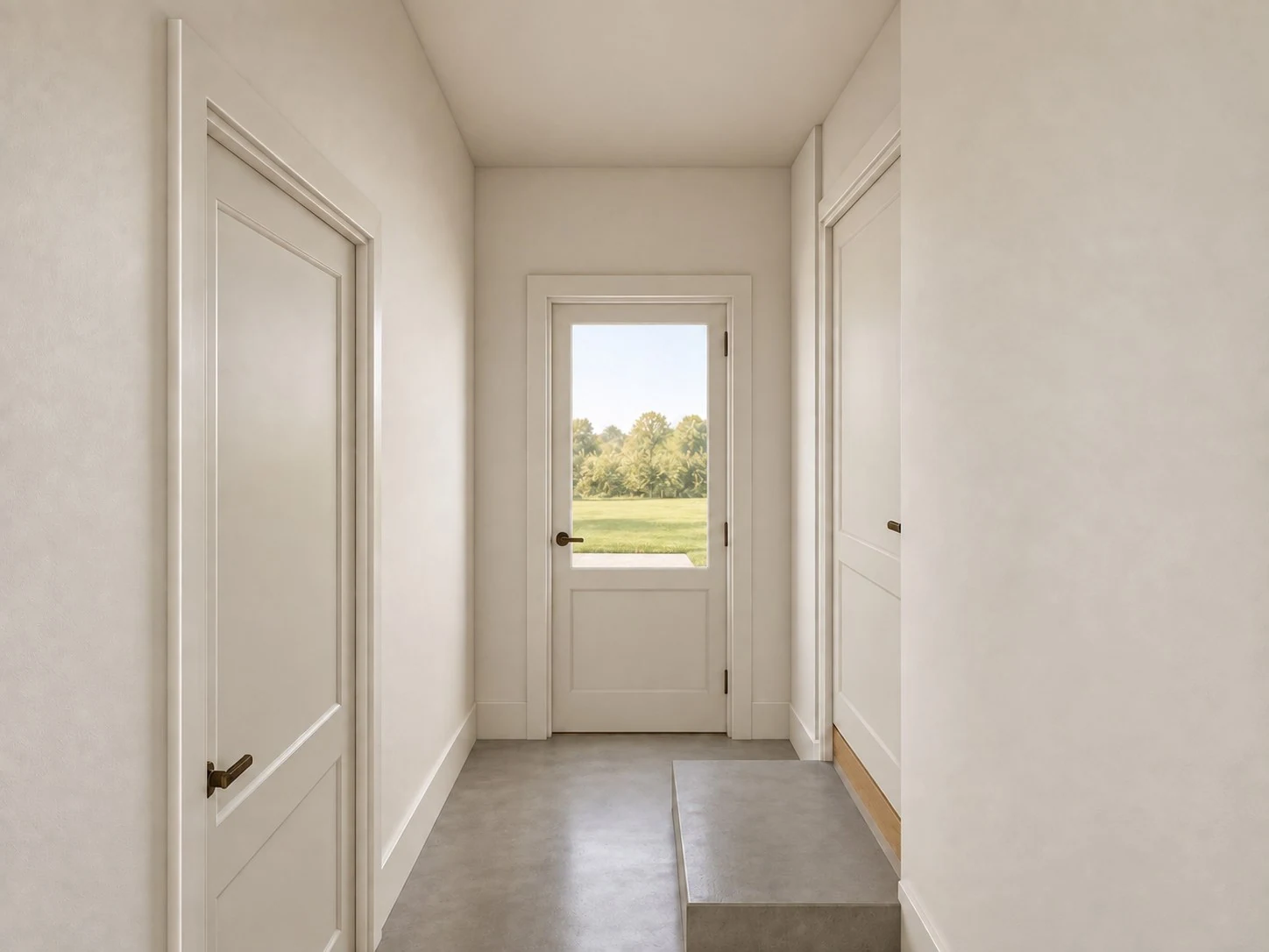 Interior · In Garage Service Passage
